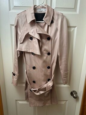 COACH Convertible Trench Vest/Coat SZ Xtra Small
